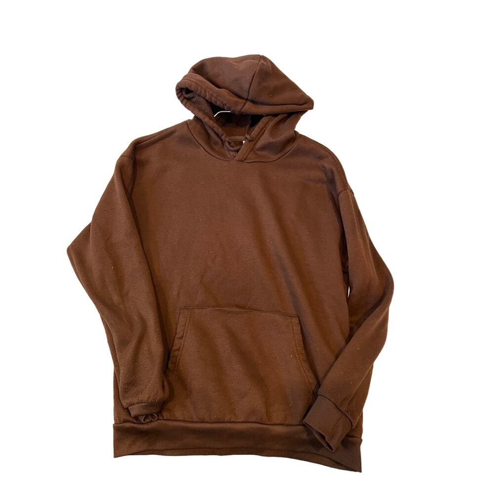 Aces Crown Brown Pullover Hoodie Mens M